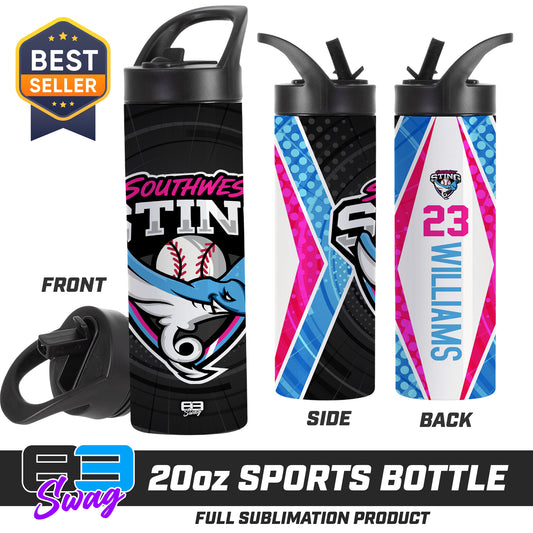 CUSTOM 20oz Sports Tumbler - Southwest Sting Baseball