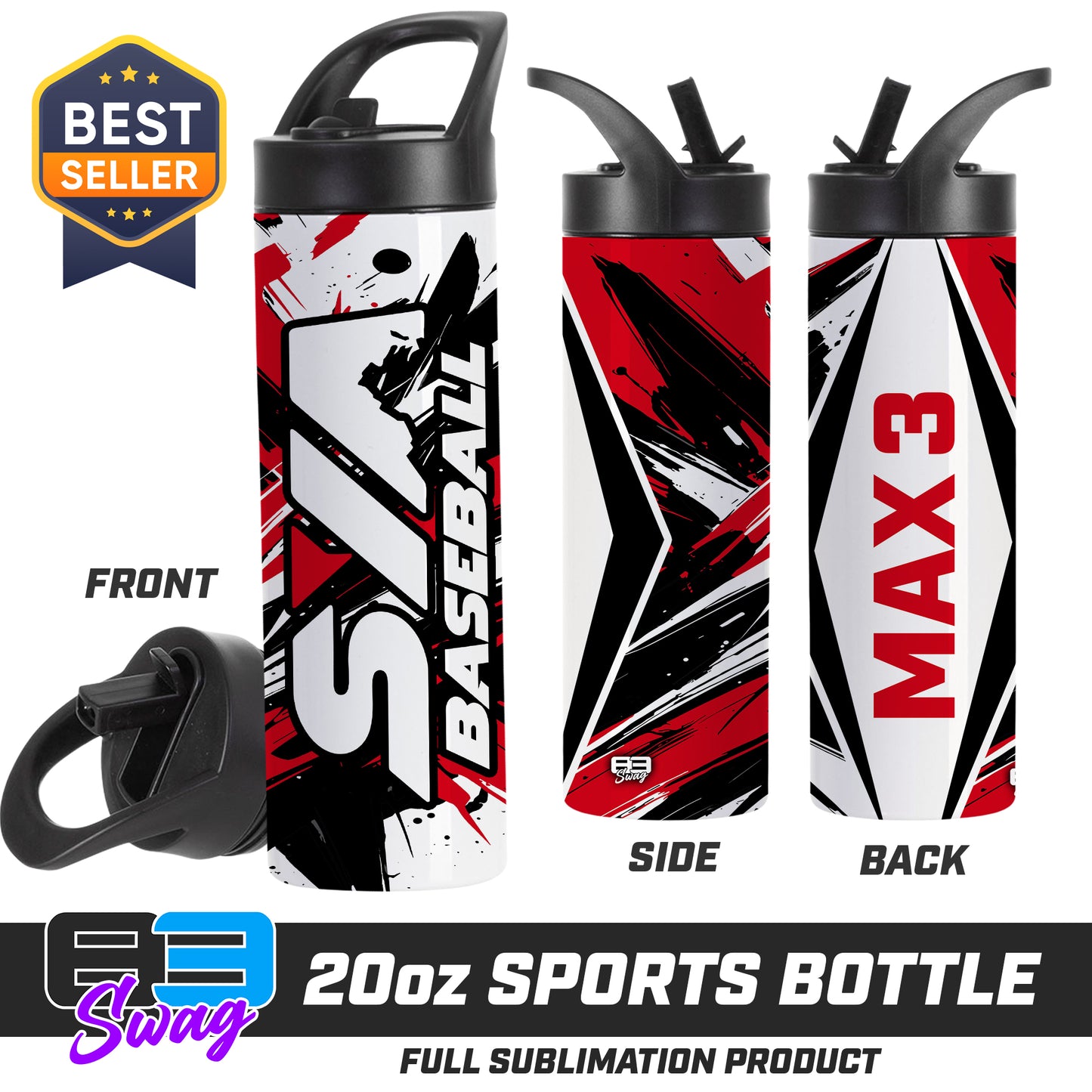 20oz Sports Tumbler - SYA Baseball