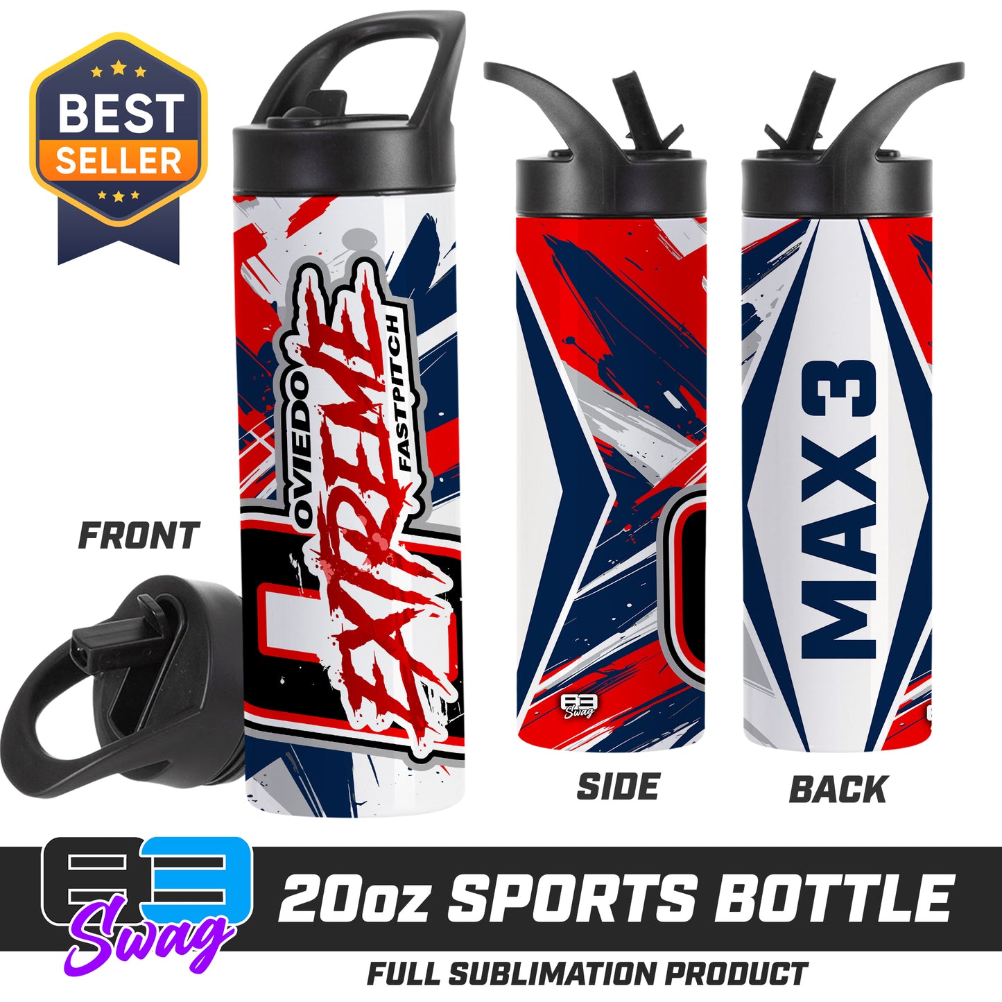 20oz Sports Tumbler - Oviedo Extreme Softball
