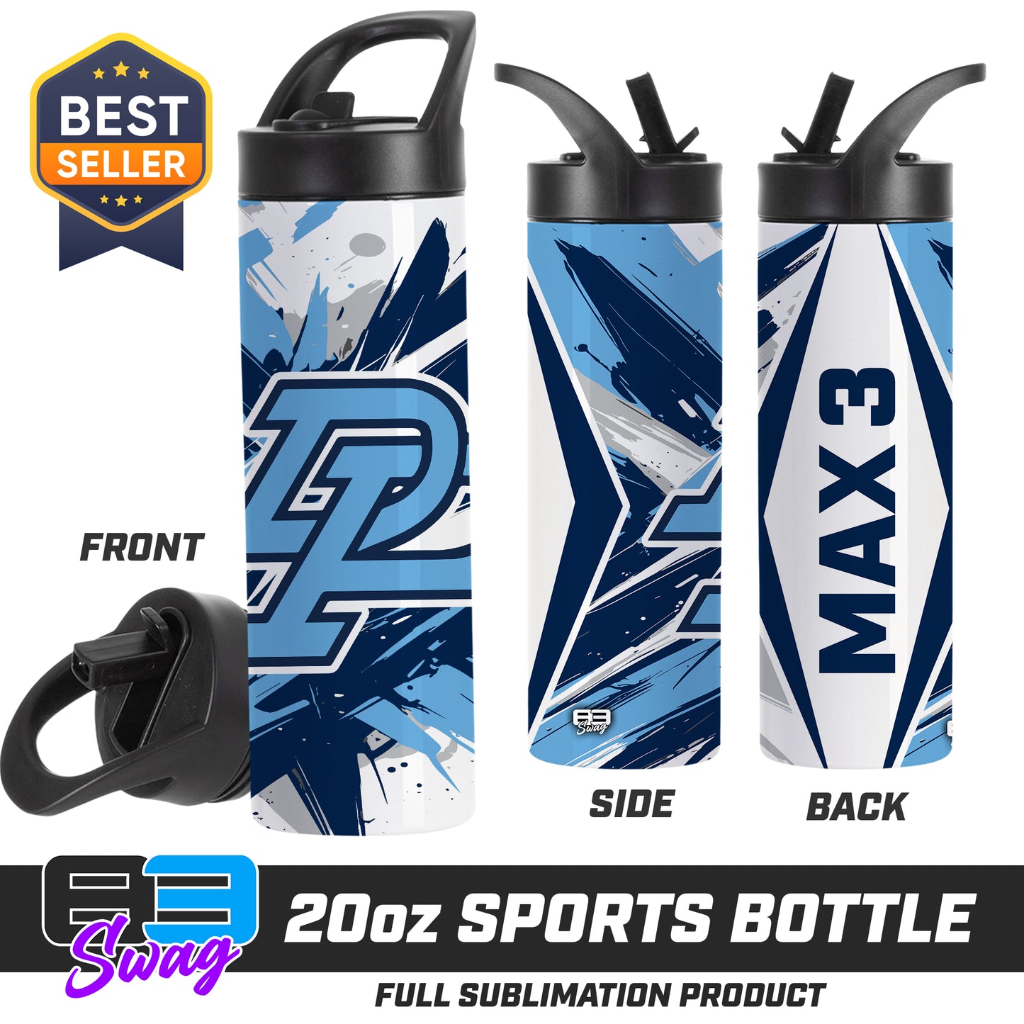 20oz Sports Tumbler - Dr Phillips All Stars Baseball v.26