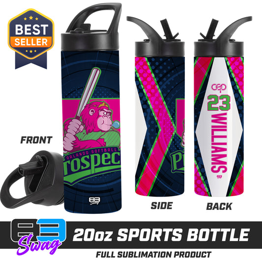 CUSTOM 20oz Sports Tumbler - OSP Gorilla Queens Softball