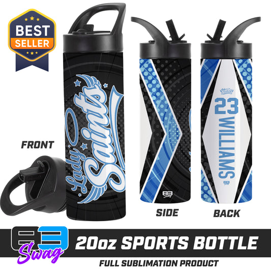 CUSTOM 20oz Sports Tumbler - Lady Saints Softball