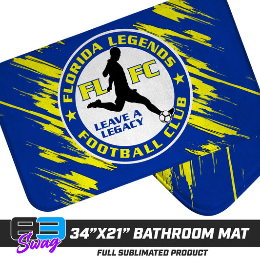 21"x34" Microfiber Bath Mat - Florida Legends FC - 83Swag