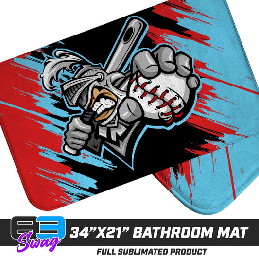 21"x34" Microfiber Bath Mat - Knights Baseball 2024 FALL EDITION - 83Swag