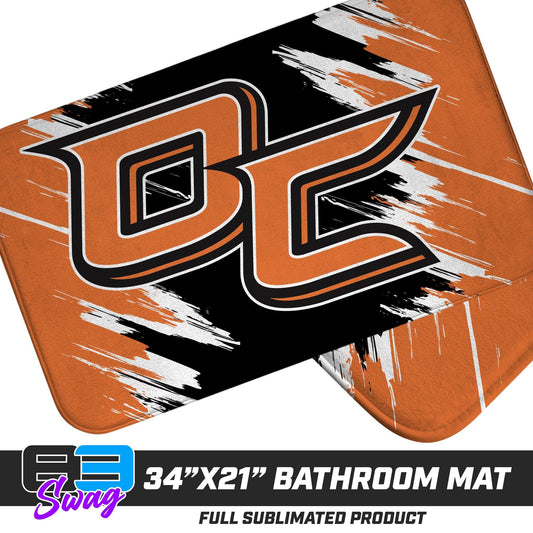 21"x34" Microfiber Bath Mat - Orange County Hockey Club - 83Swag