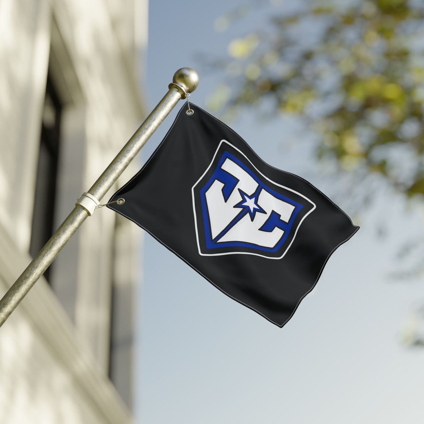 Double Sided Flag JCB