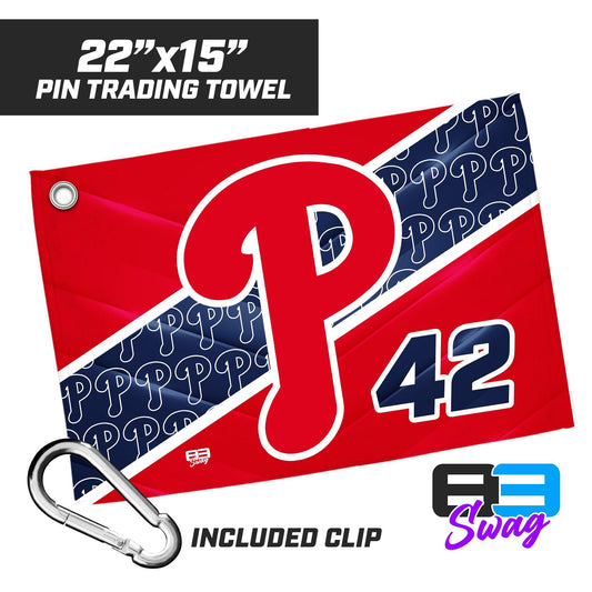 22"x15" Pin Trading Towel - Central Alabama Prospects - 83Swag