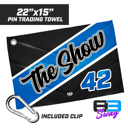 22"x15" Pin Trading Towel - The Show Baseball - 83Swag
