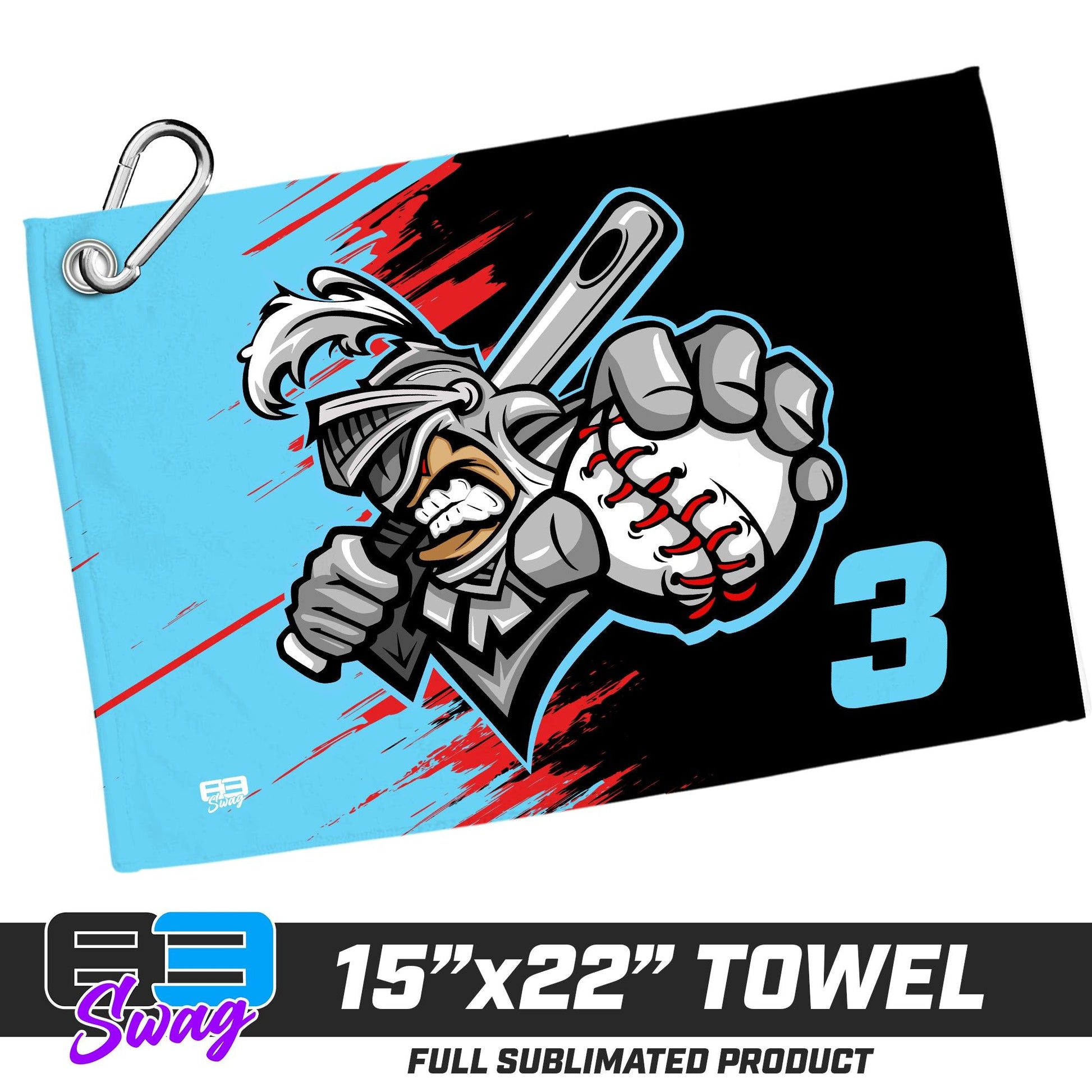 22"x15" Plush Towel - Knights Baseball 2024 FALL EDITION - 83Swag
