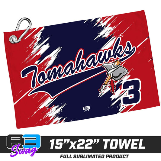 22"x15" Plush Towel - Land O Lakes Tomahawks Baseball - 83Swag