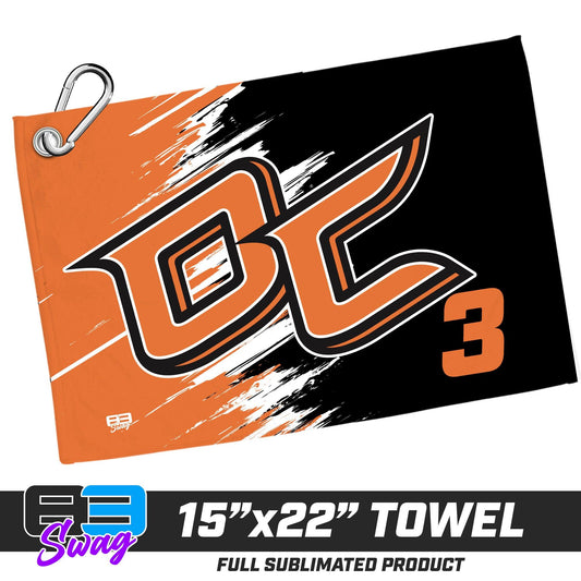 22"x15" Plush Towel - Orange County Hockey Club - 83Swag