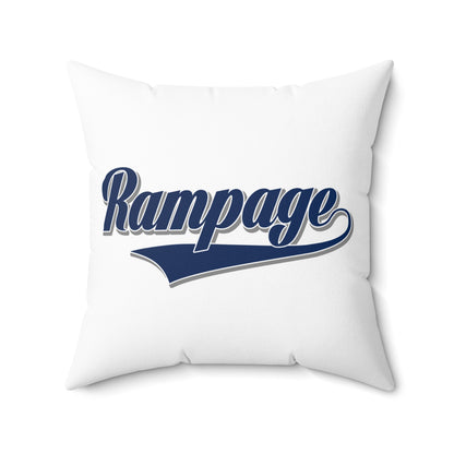 Spun Polyester Square Pillow Mississippi Rampage