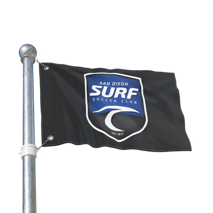 Double Sided Flag San Diego Surf Soccer