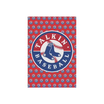 Garden & House Banner Talkin' Baseball