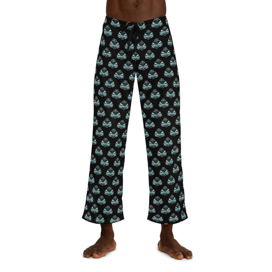 Men's Pajama Pants (AOP) Diamond Dawgs Baseball