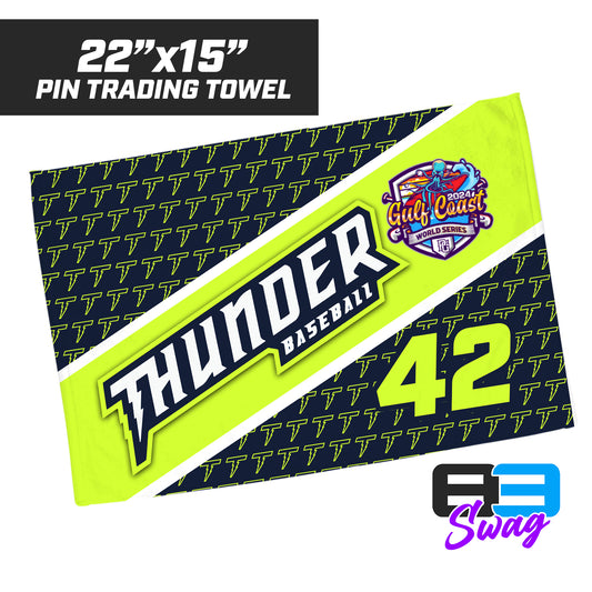 PVAA Thunder 2024 Edition - 22"x15" Pin Trading Towel