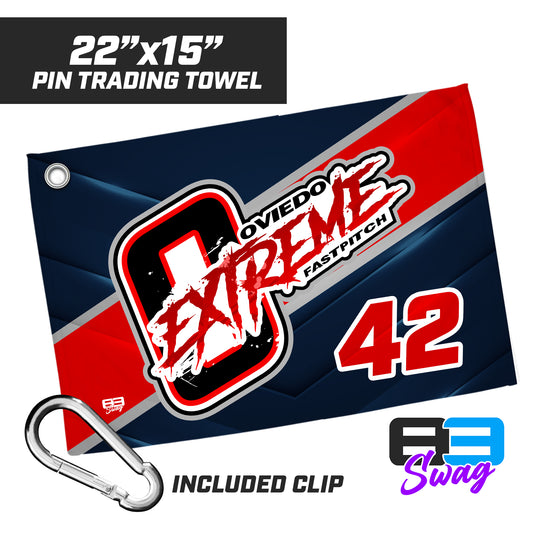 Oviedo Extreme Softball - 22"x15" Pin Trading Towel