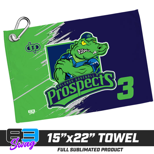 22"x15" Plush Towel - Orlando Baseball Prospects - Swamp Kings