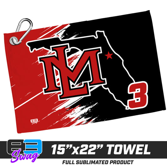 22"x15" Plush Towel - Lake Mary All Stars Softball