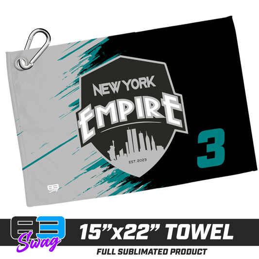 22"x15" Plush Towel - New York Empire Softball