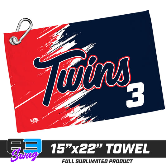 22"x15" Plush Towel - Town N Country Baseball