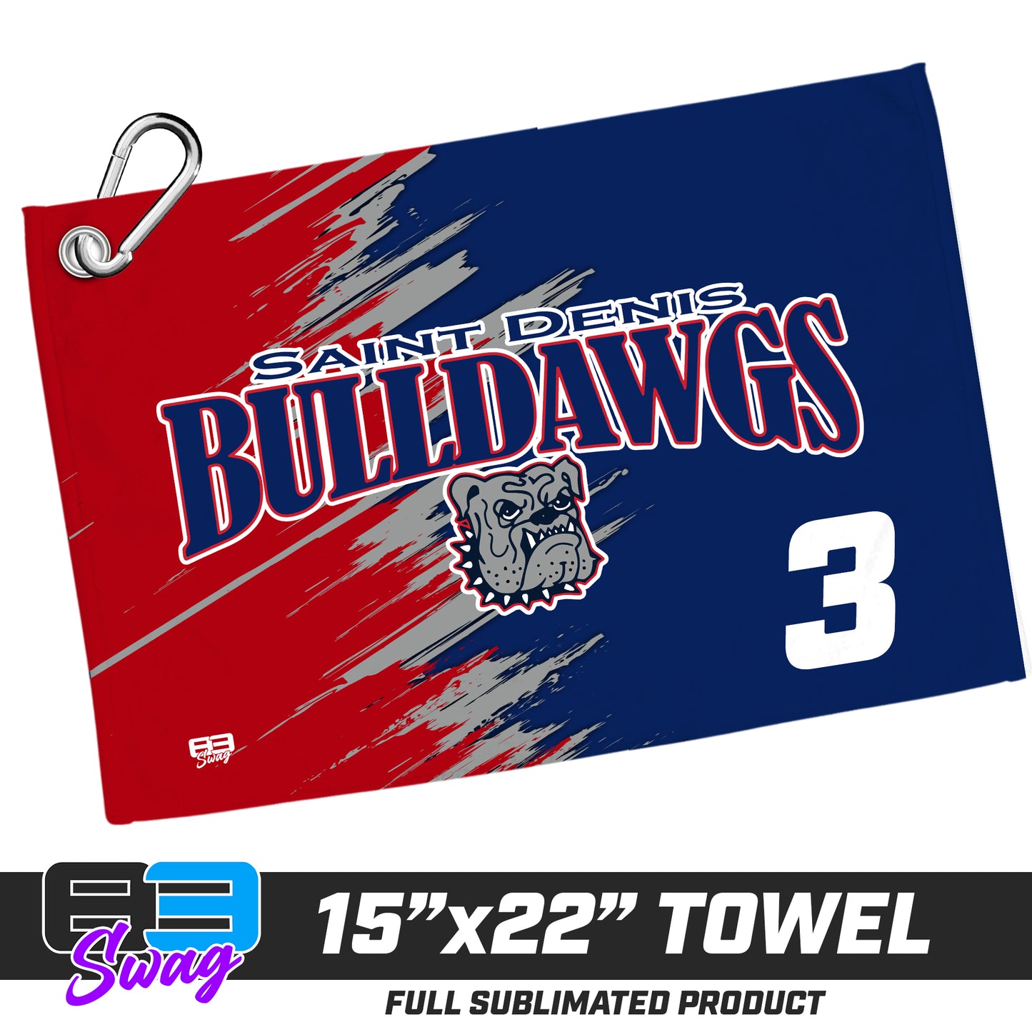 21"x34" Microfiber Bath Mat - St. Denis Bulldawgs