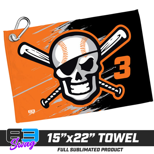 22"x15" Plush Towel - Hoover Hooligans Baseball