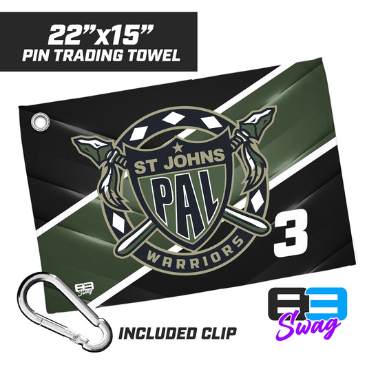 PAL Warriors - 22"x15" Pin Trading Towel