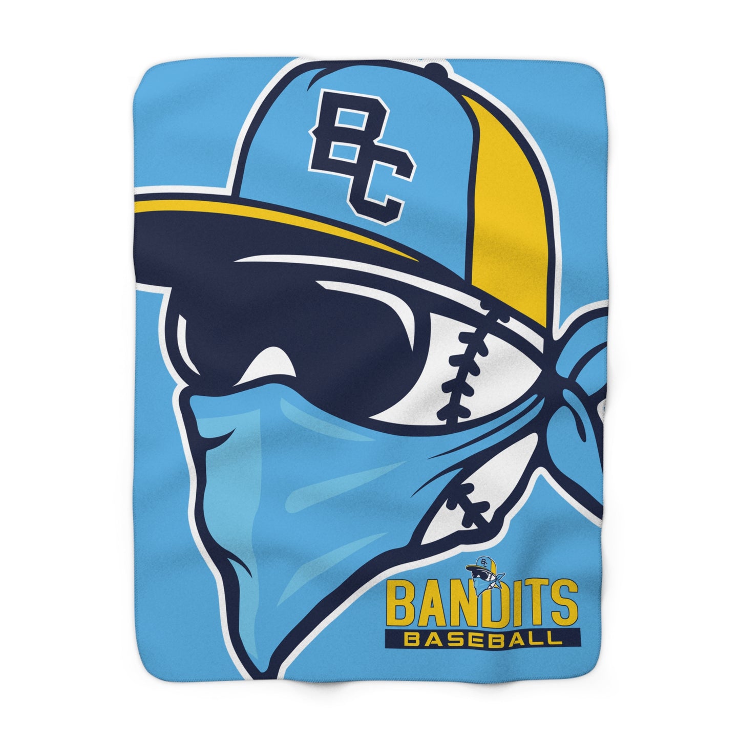 Sherpa Fleece Blanket Bold City Bandits Baseball