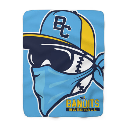 Sherpa Fleece Blanket Bold City Bandits Baseball