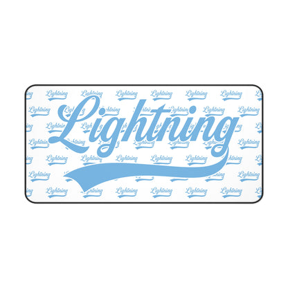 Desk Mat Lightning Baseball