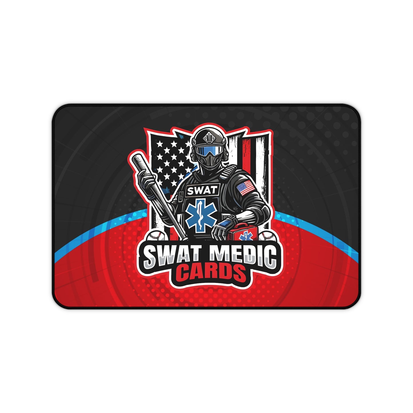 Desk Mat Swat Medic Cards