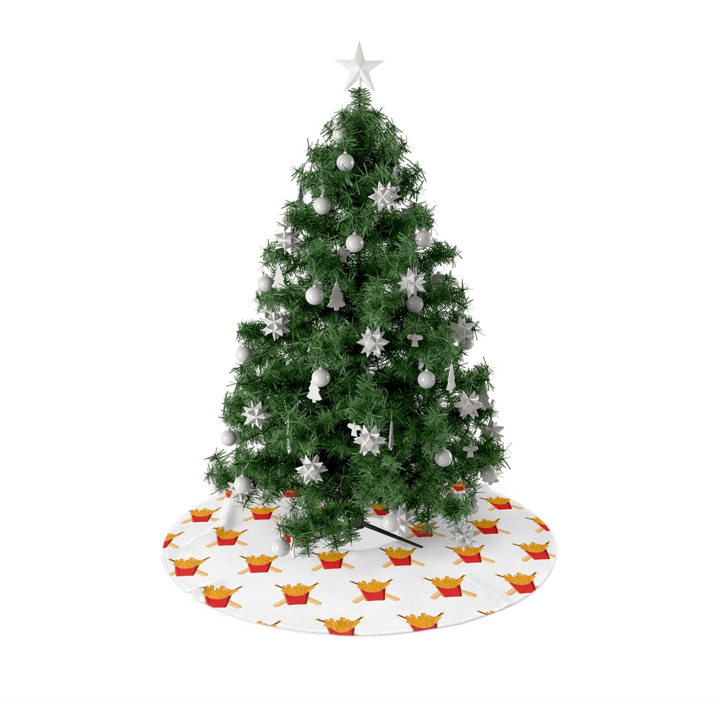 Christmas Tree Skirts Team Rally Fries