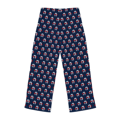 Women's Pajama Pants (AOP) Arrows Baseball