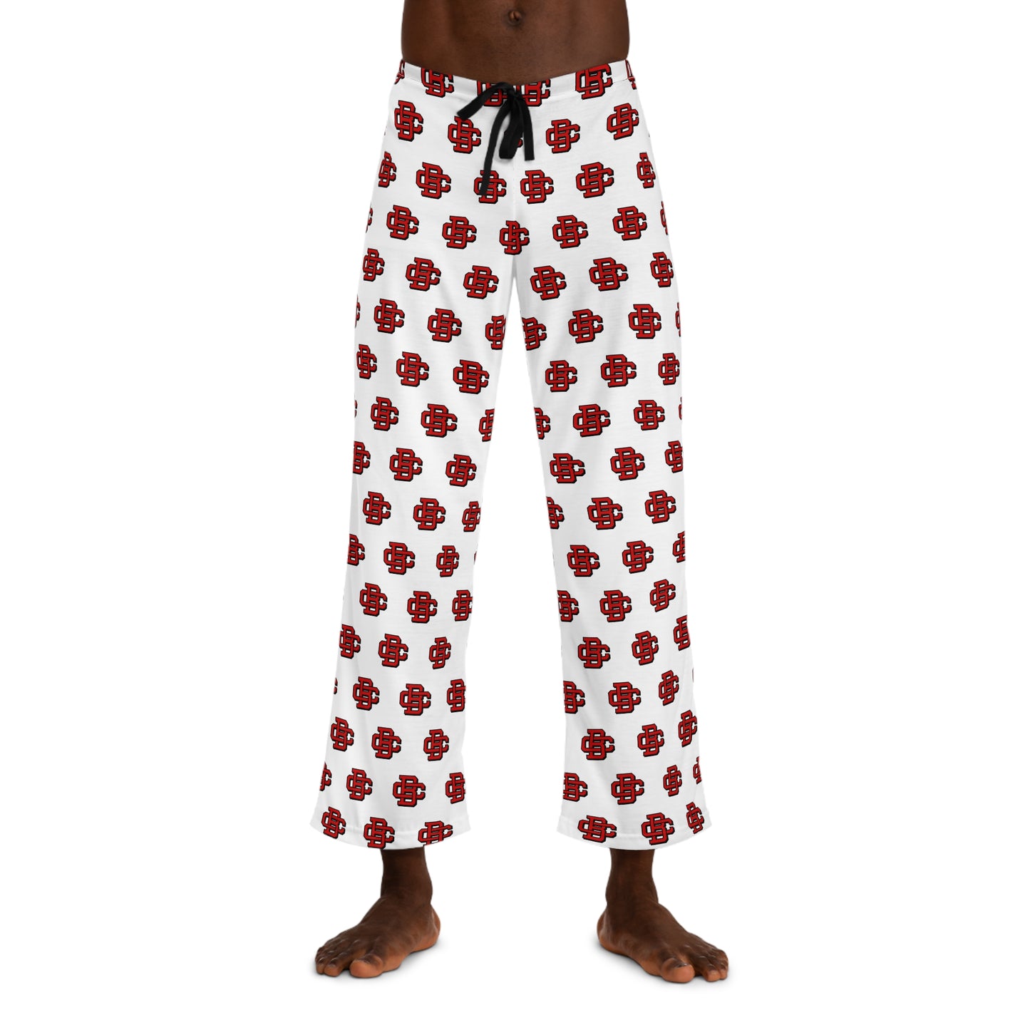 Men's Pajama Pants (AOP) Creeks Baseball Club - CBC
