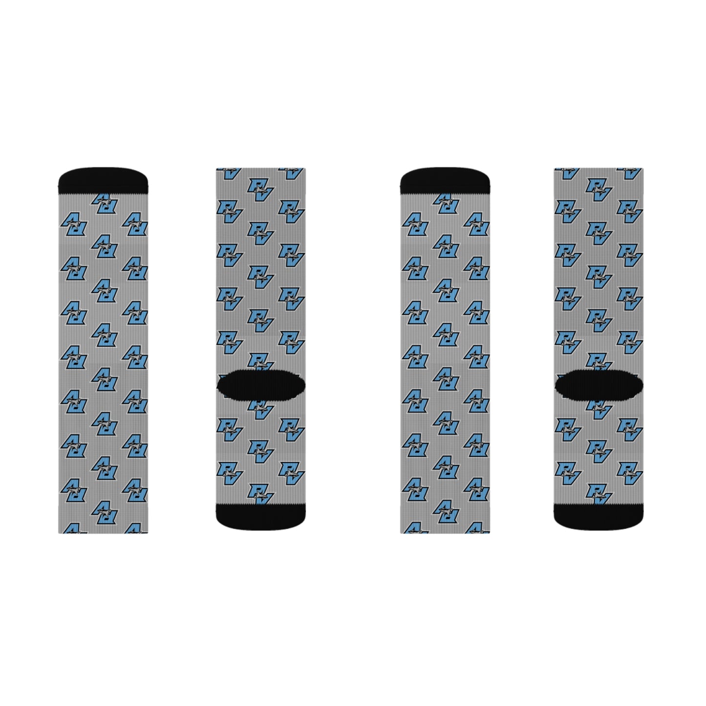 PVAA Sharks Sublimation Socks