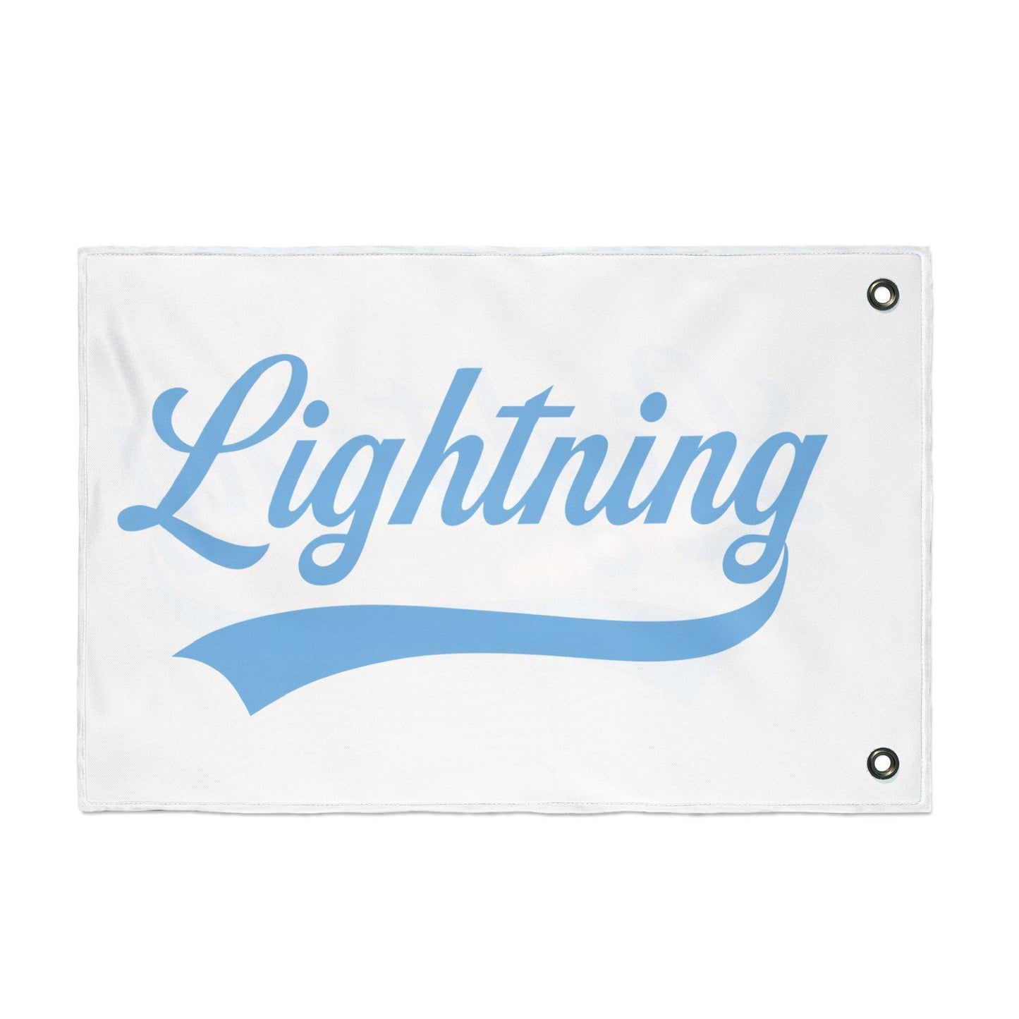 Double Sided Flag Lightning Baseball