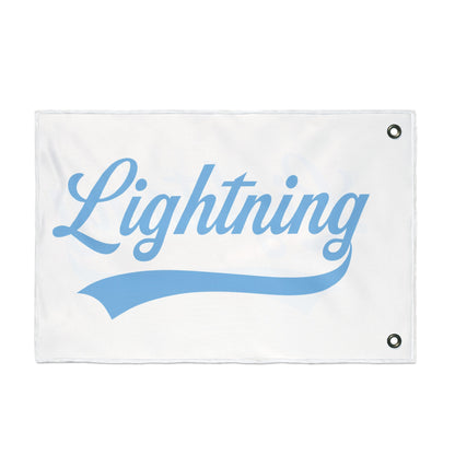 Double Sided Flag Lightning Baseball