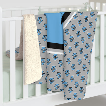 PVAA Sharks Sherpa Fleece Blanket