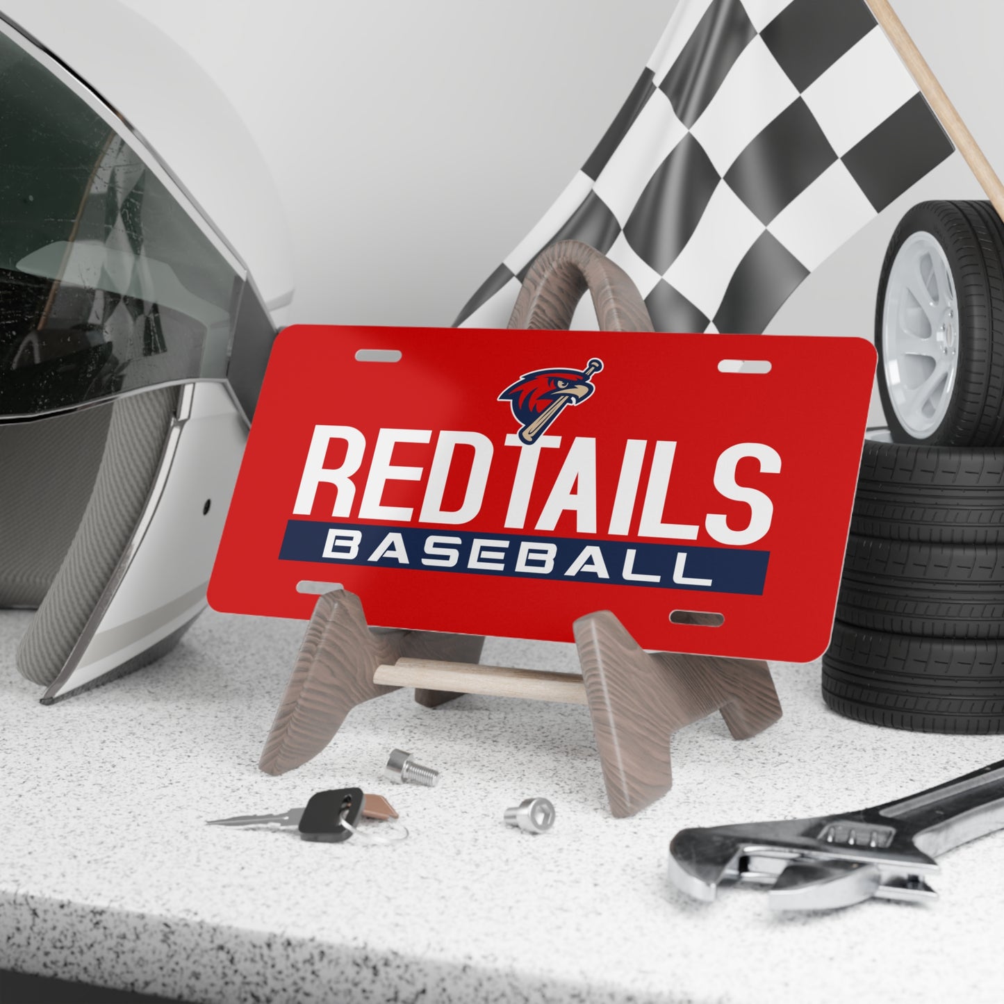 Vanity Plate MSA Redtails Baseball