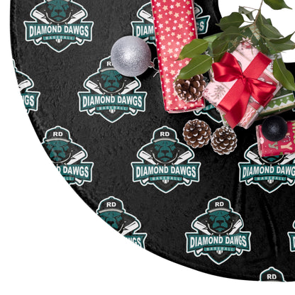 Christmas Tree Skirts Diamond Dawgs Baseball