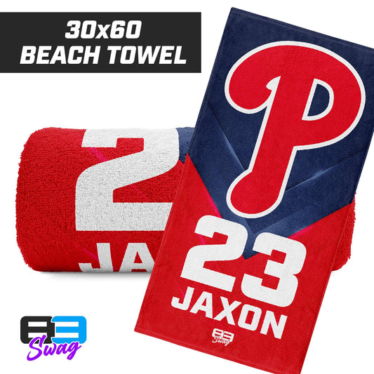 30"x60" Beach Towel - Central Alabama Prospects - 83Swag
