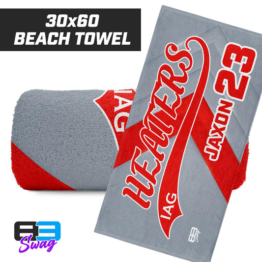 30"x60" Beach Towel - IAG Heaters - 83Swag