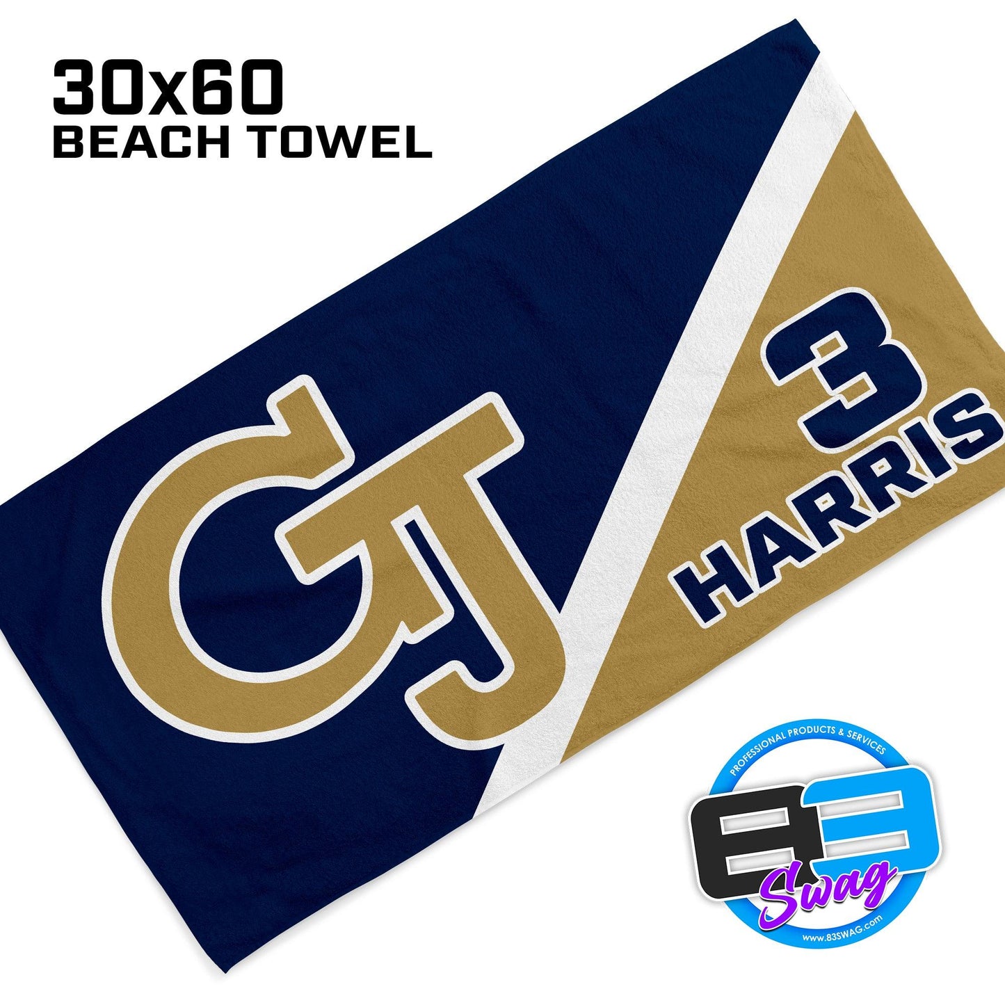 30"x60" Beach Towel - Jackets - 83Swag