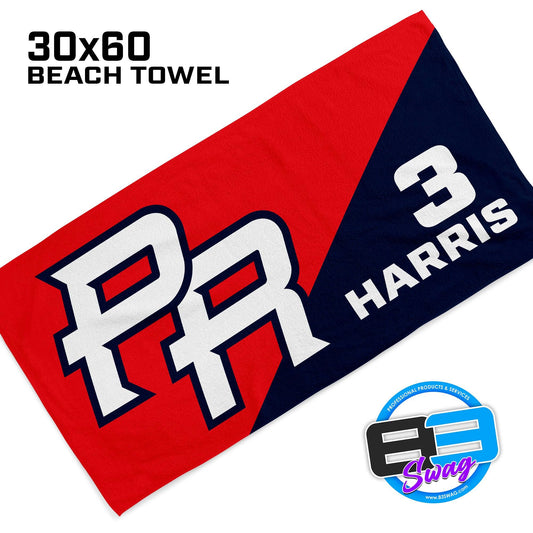 30"x60" Beach Towel - Pike Road Baseball - 83Swag
