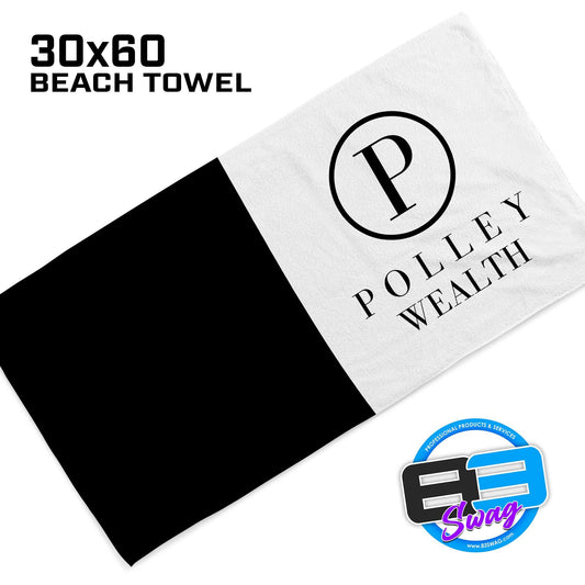 30"x60" Beach Towel - Polley Wealth Management - 83Swag