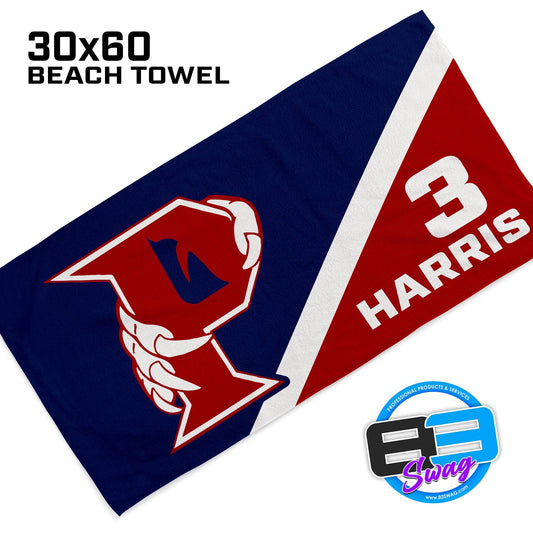 30"x60" Beach Towel - Predators Baseball - 83Swag