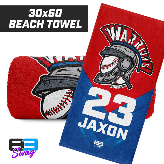 30"x60" Beach Towel - Waterford Warriors - 83Swag