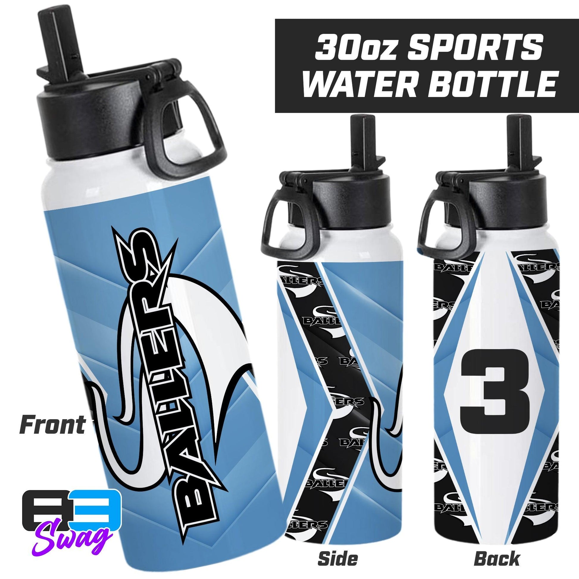 30oz Sports Tumbler - Ballers - 83Swag