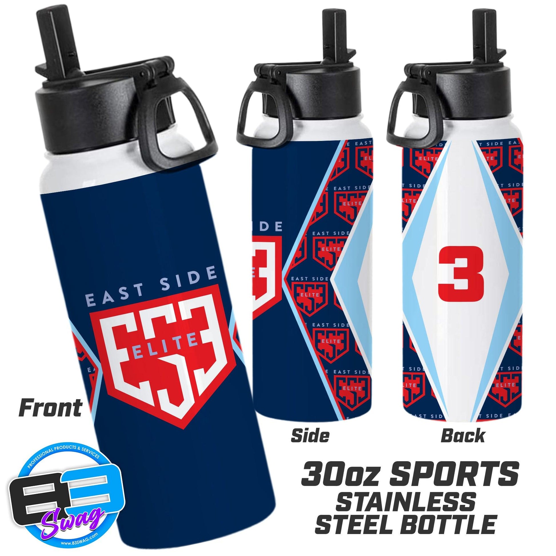 30oz Sports Tumbler - East Side Elite - 83Swag